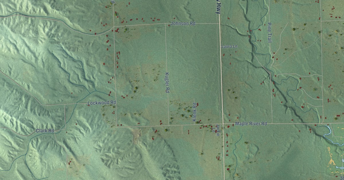 Map of Maple River, Michigan in 2026