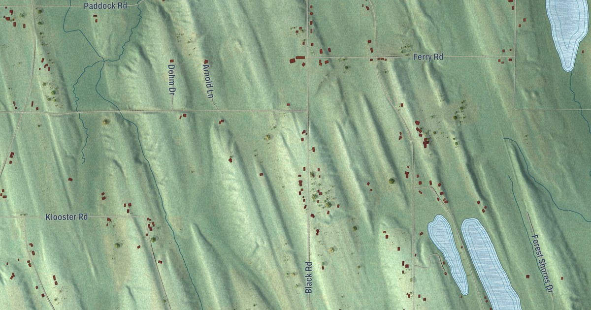 Map of Marion, Charlevoix County, Michigan in 2026