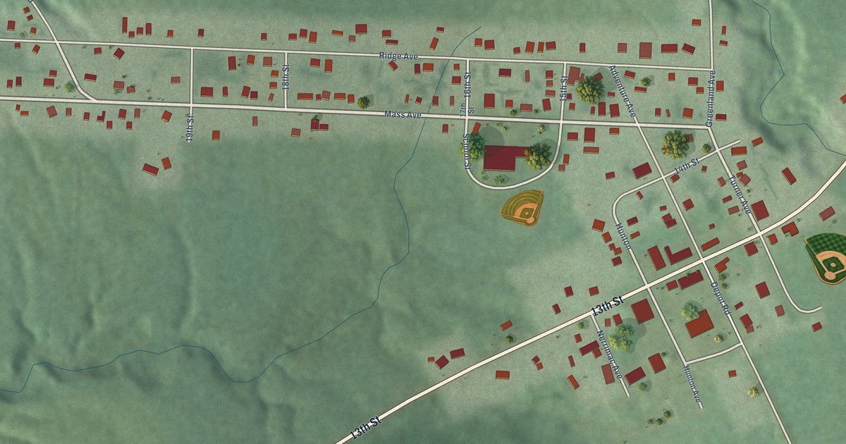 Map of Mass City, Michigan in 2026
