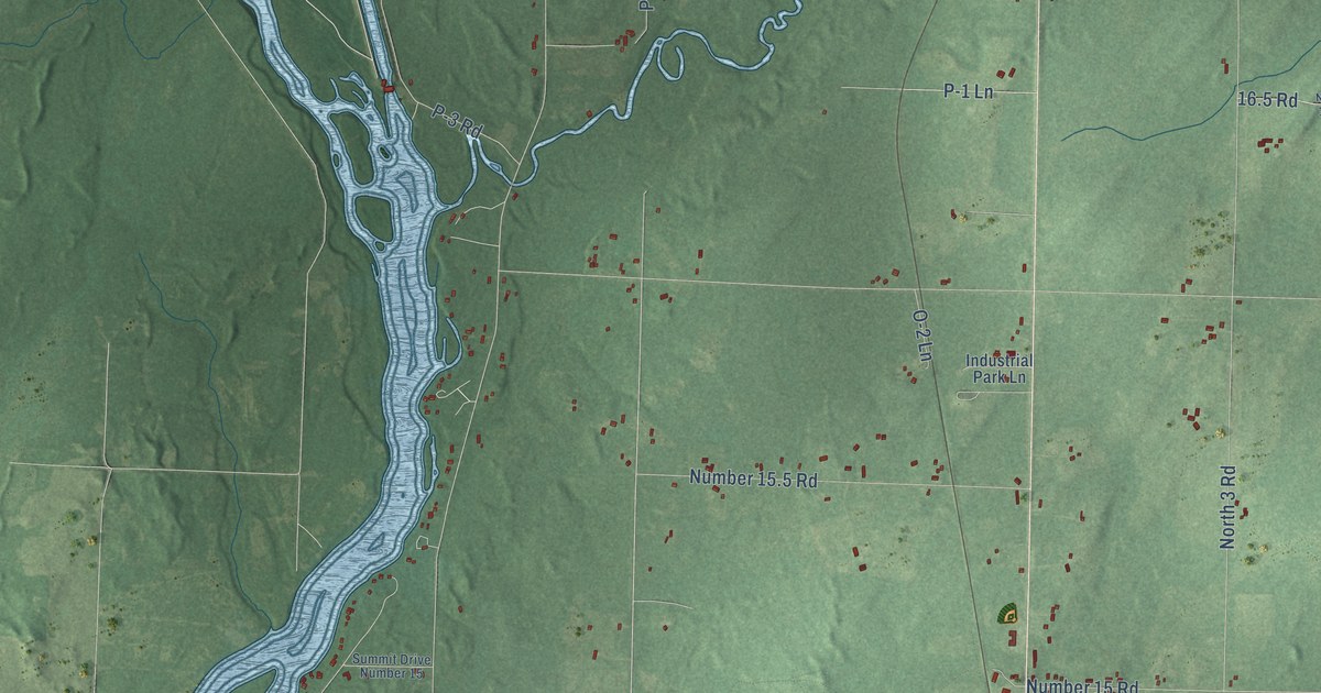 Map of Mellen, Michigan in 2026