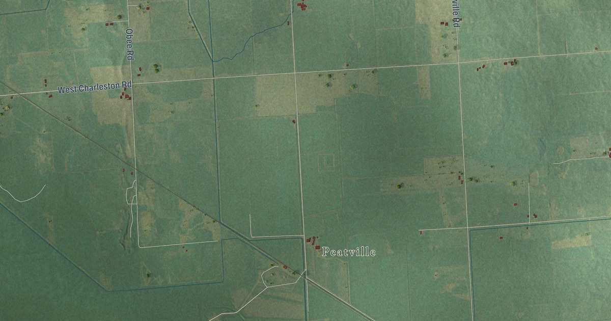 Map of Minden, Michigan in 2026