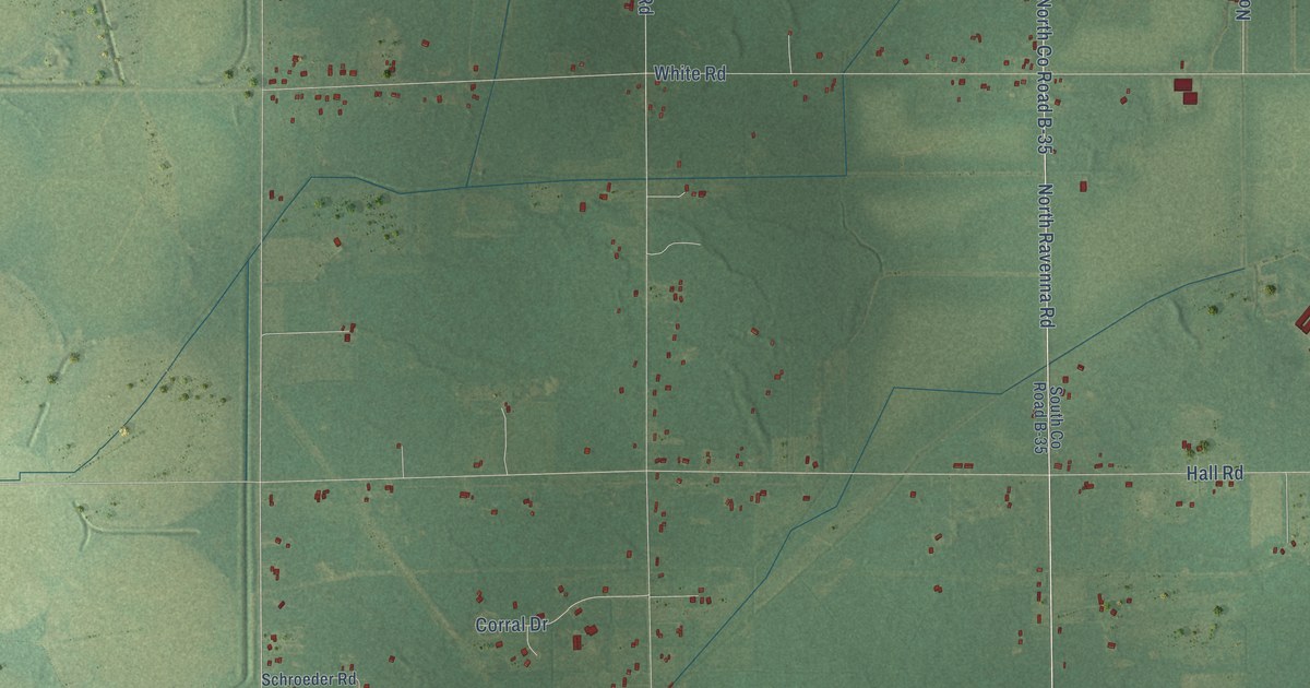 Map of Moorland, Michigan in 2026