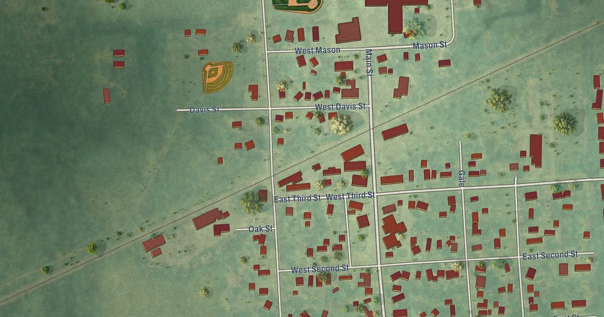 Map of Morrice, Michigan in 2026