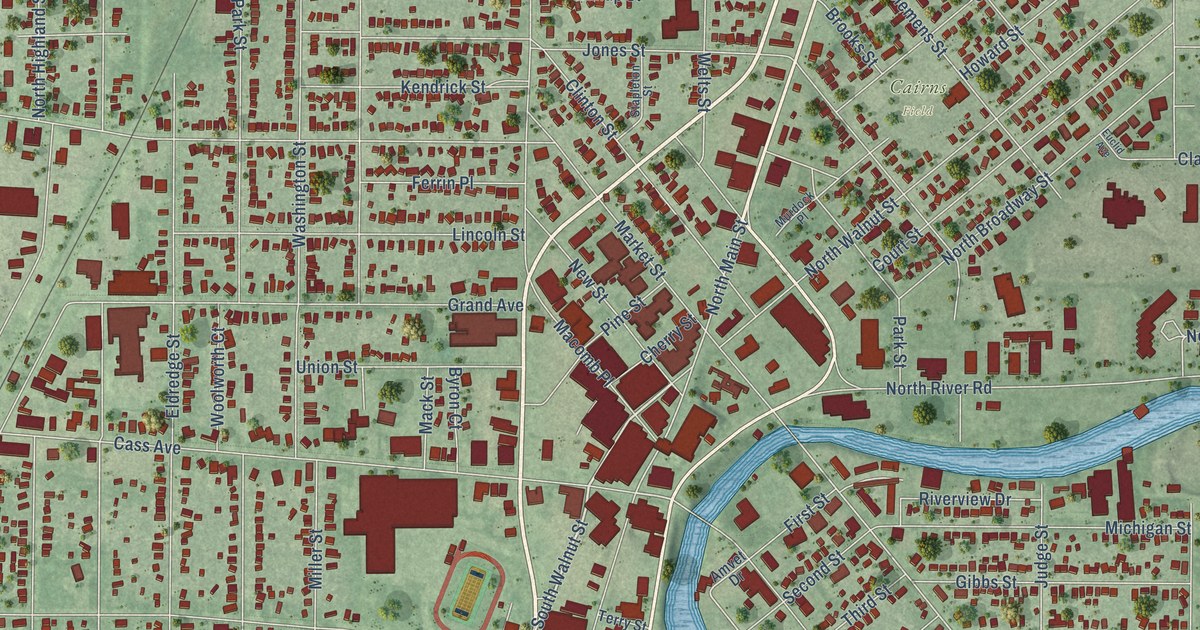 Map of Mount Clemens, Michigan in 2026