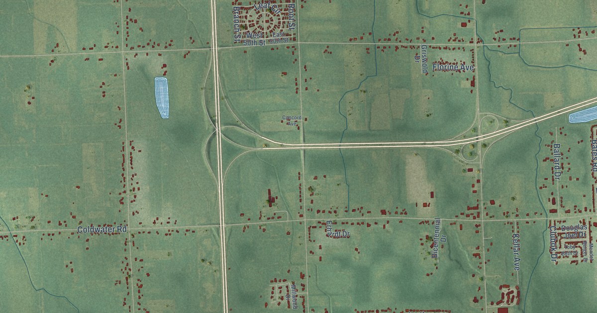 Map of Mount Morris Municipality, Michigan in 2026