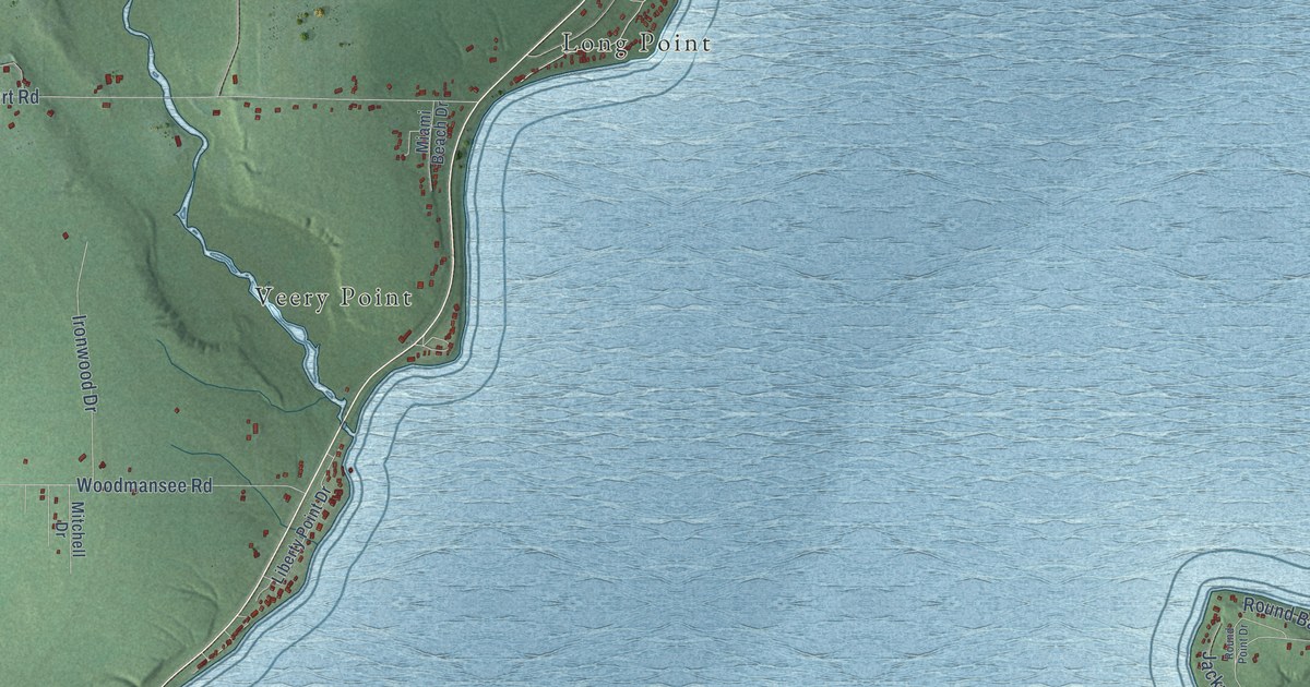 Map of Mullett, Michigan in 2026