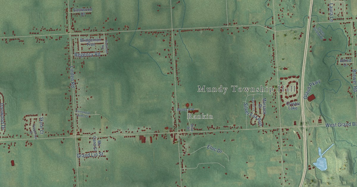 Map of Mundy, Michigan in 2026