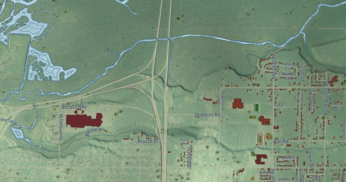 Map of Muskegon Municipality, Michigan in 2026