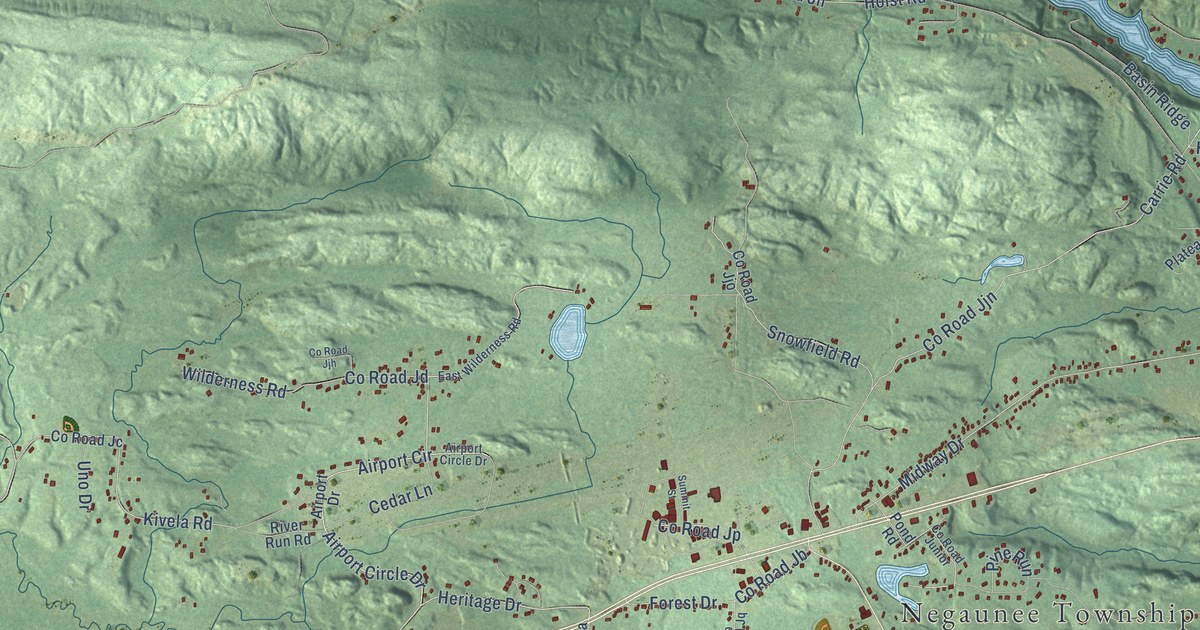 Map of Negaunee Municipality, Michigan in 2026