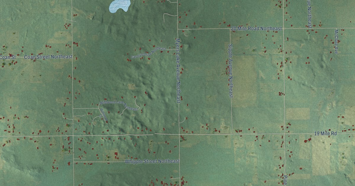 Map of Nelson, Michigan in 2026