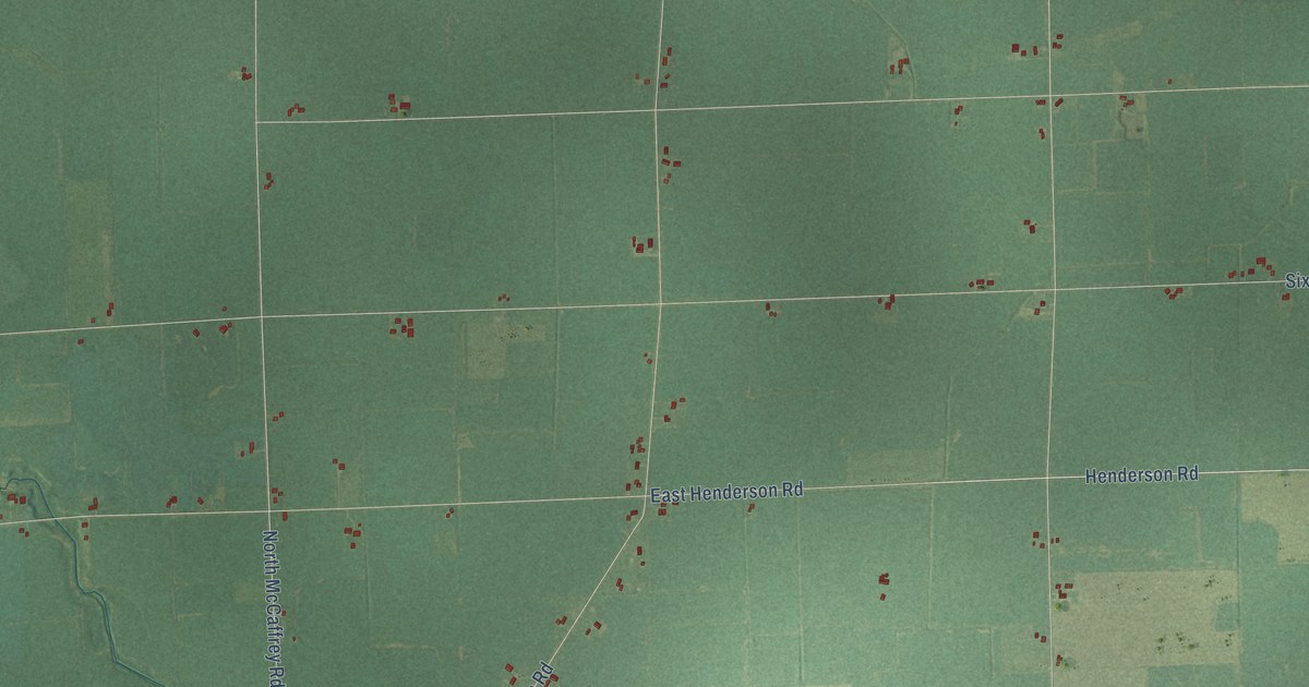 Map of New Haven, Shiawassee County, Michigan in 2026