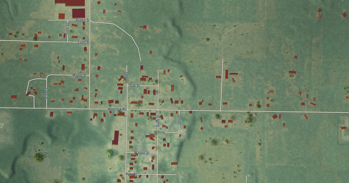Map of New Troy, Michigan in 2026