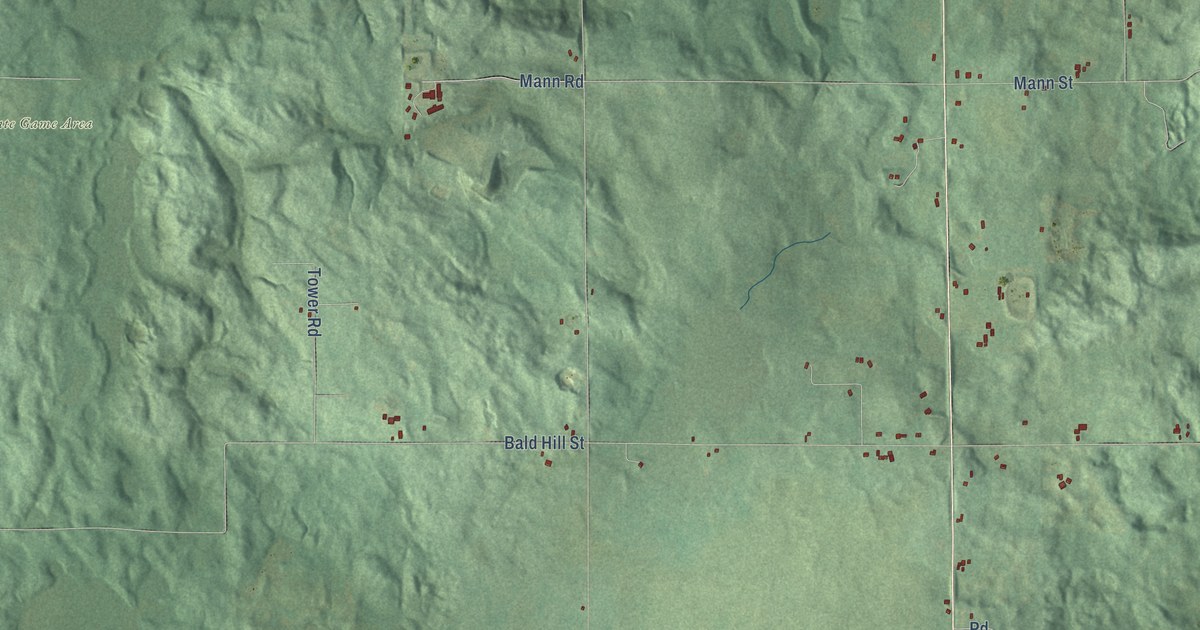 Map of Newberg, Michigan in 2026