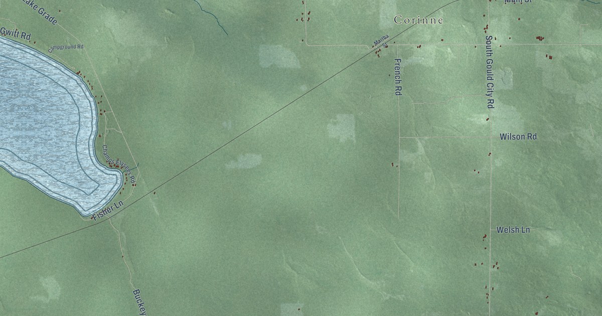 Map of Newton, Mackinac County, Michigan in 2026