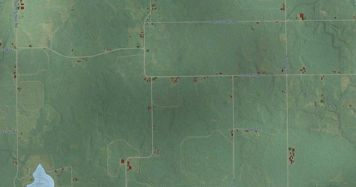 Map of Noble, Michigan in 2026