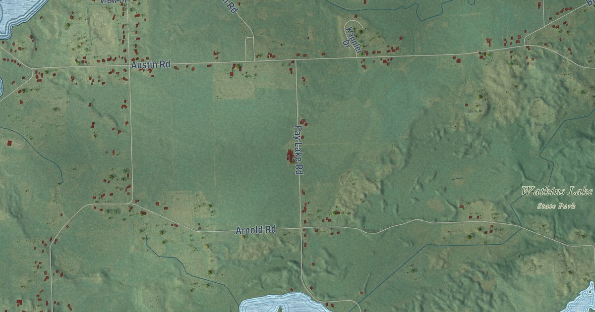 Map of Norvell, Michigan in 2026