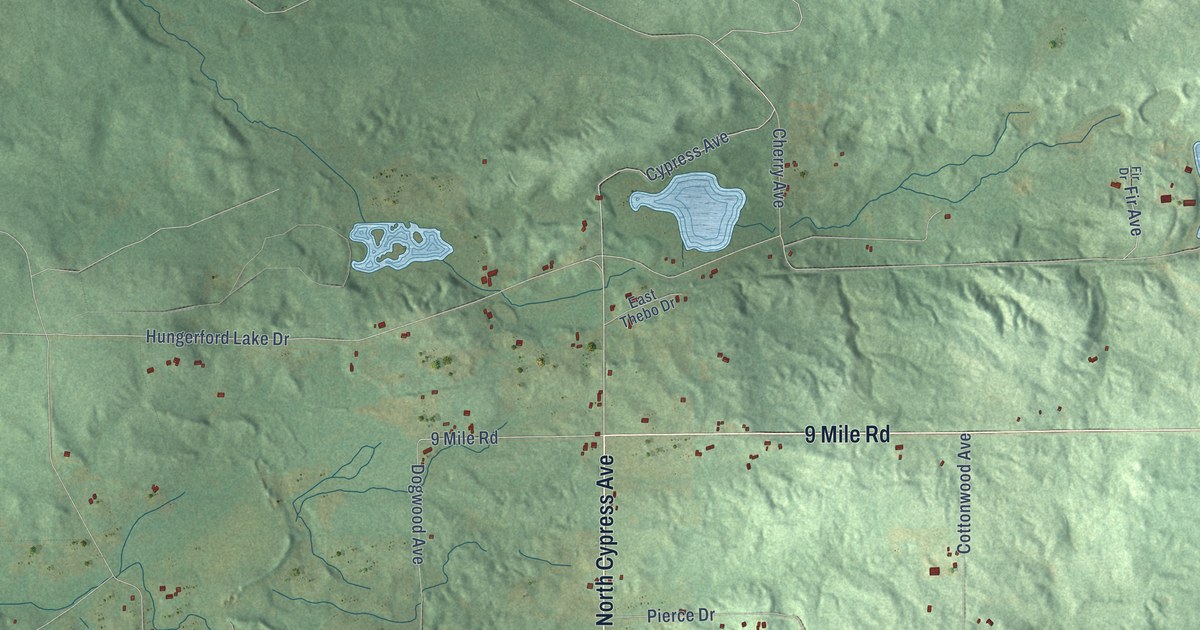 Map of Norwich, Newaygo County, Michigan in 2026