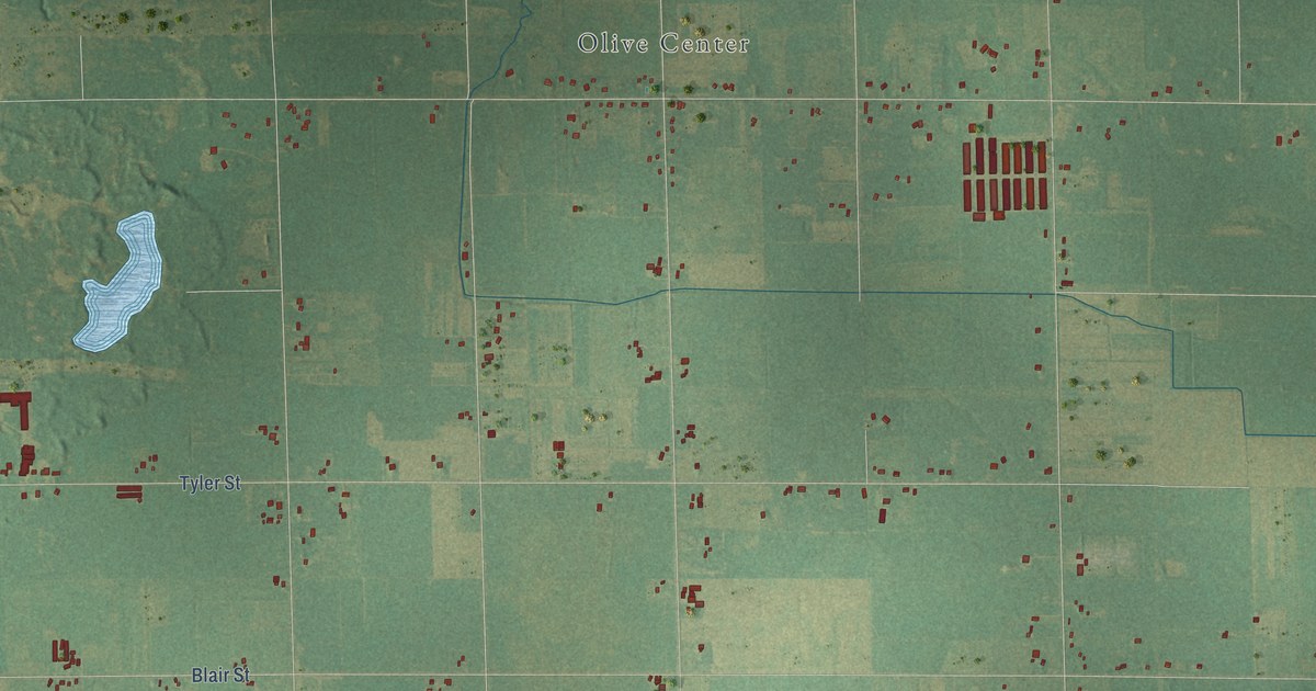 Map of Olive, Ottawa County, Michigan in 2026