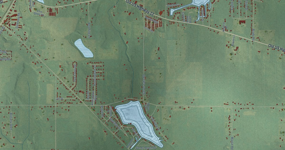 Map of Ontwa, Michigan in 2026