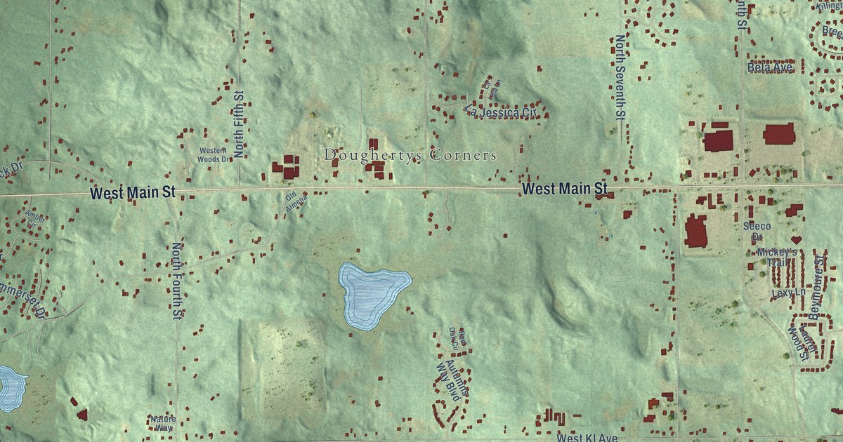 Map of Oshtemo, Michigan in 2026