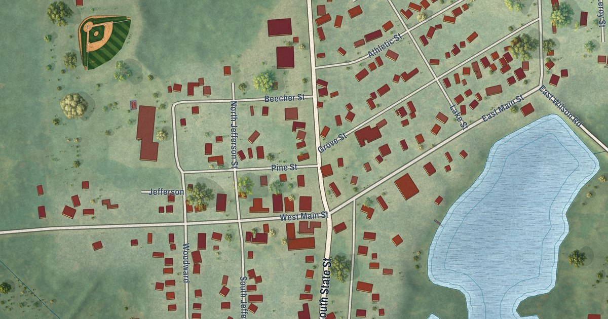 Map of Otisville, Michigan in 2026
