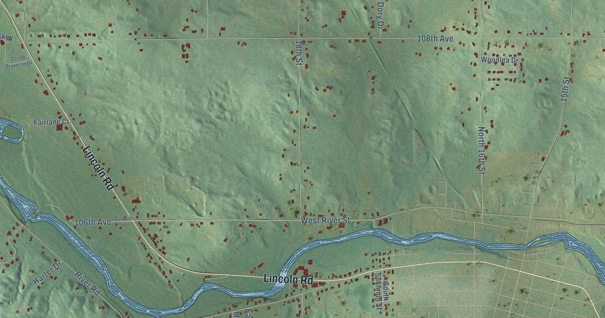 Map of Otsego Municipality, Michigan in 2026