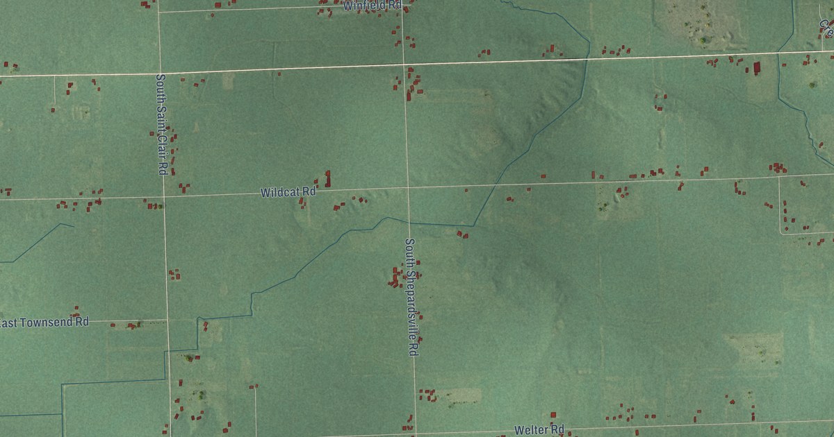 Map of Ovid Municipality, Clinton County, Michigan in 2026