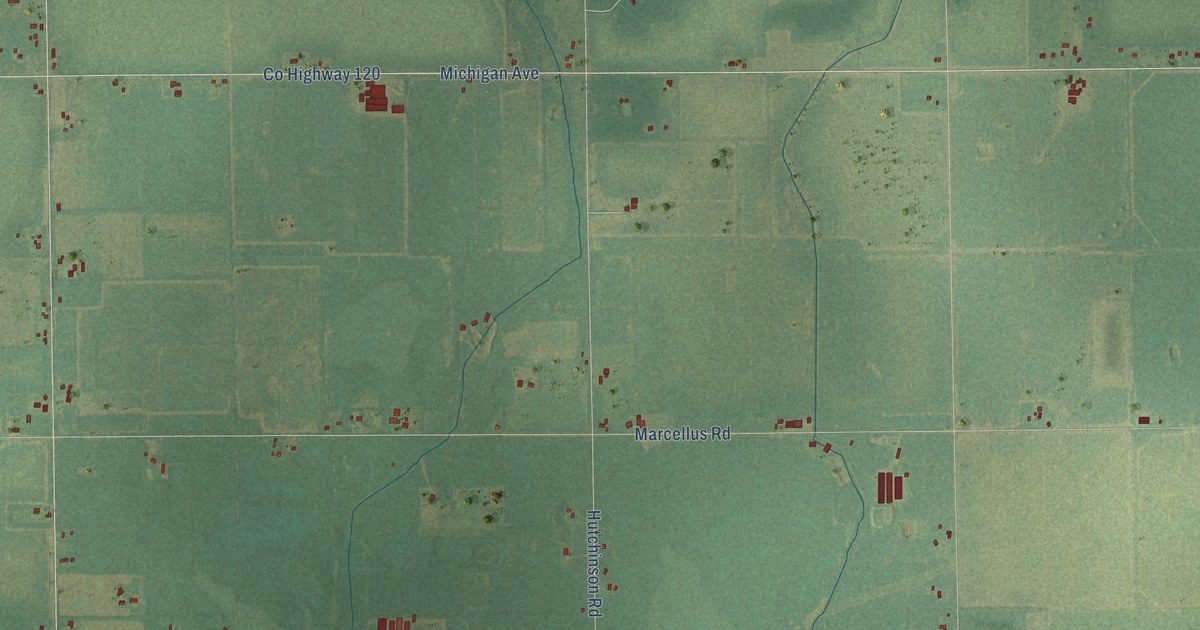 Map of Park, St. Joseph County, Michigan in 2026