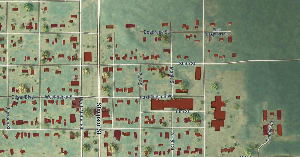 Map of Pellston, Michigan in 2026