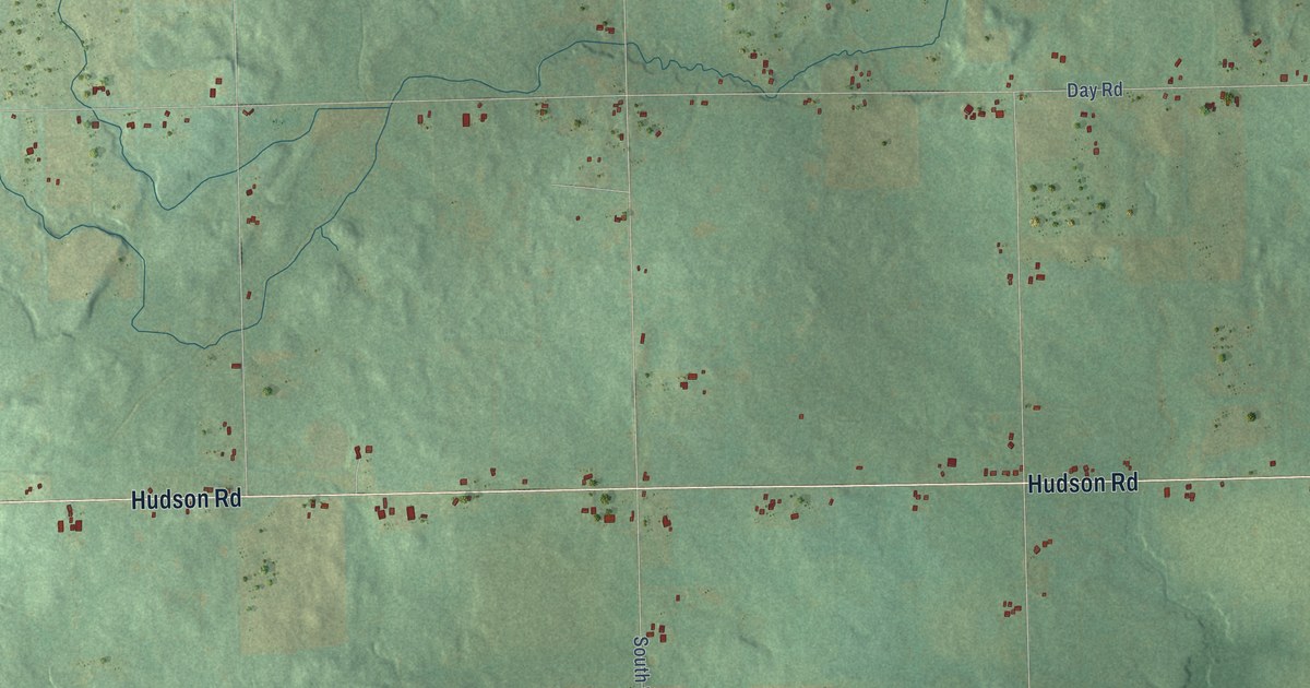 Map of Pittsford, Michigan in 2026