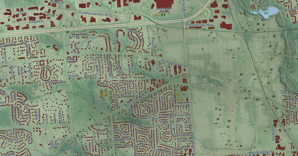 Map of Plymouth Municipality, Michigan in 2026