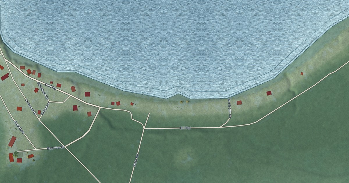 Map of Pointe Aux Barques, Michigan in 2026