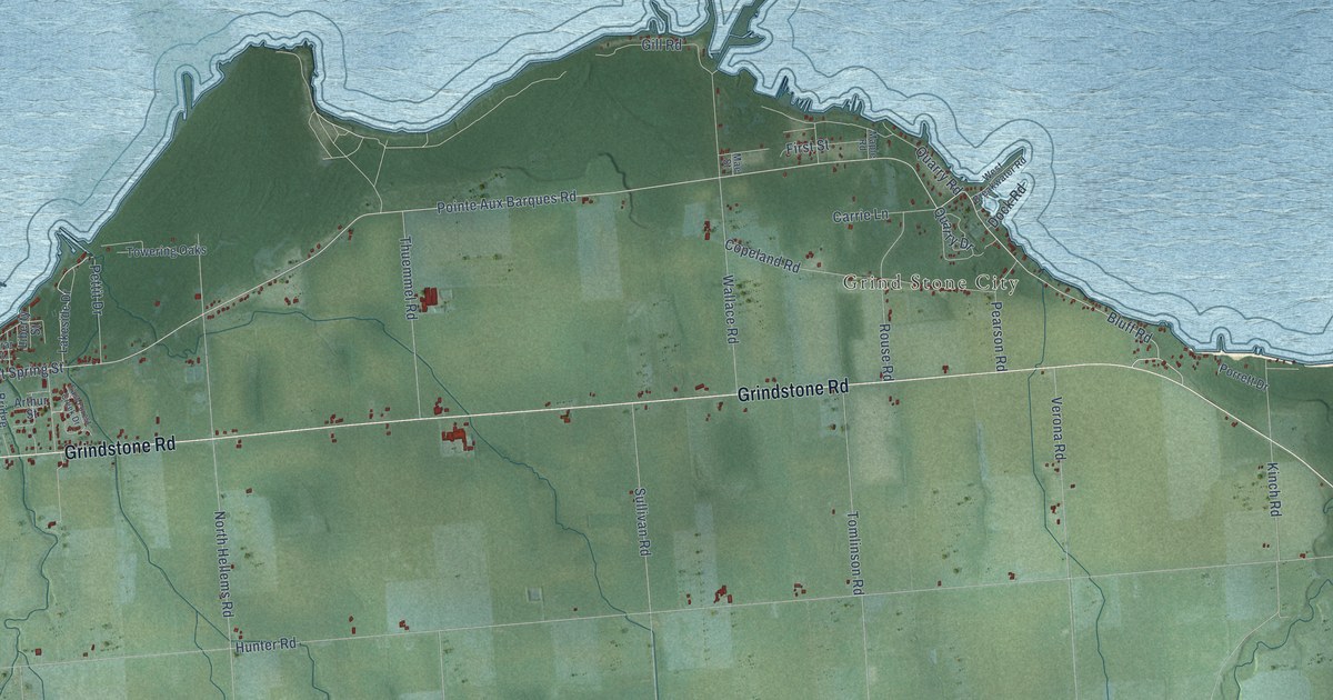 Map of Port Austin Municipality, Michigan in 2026