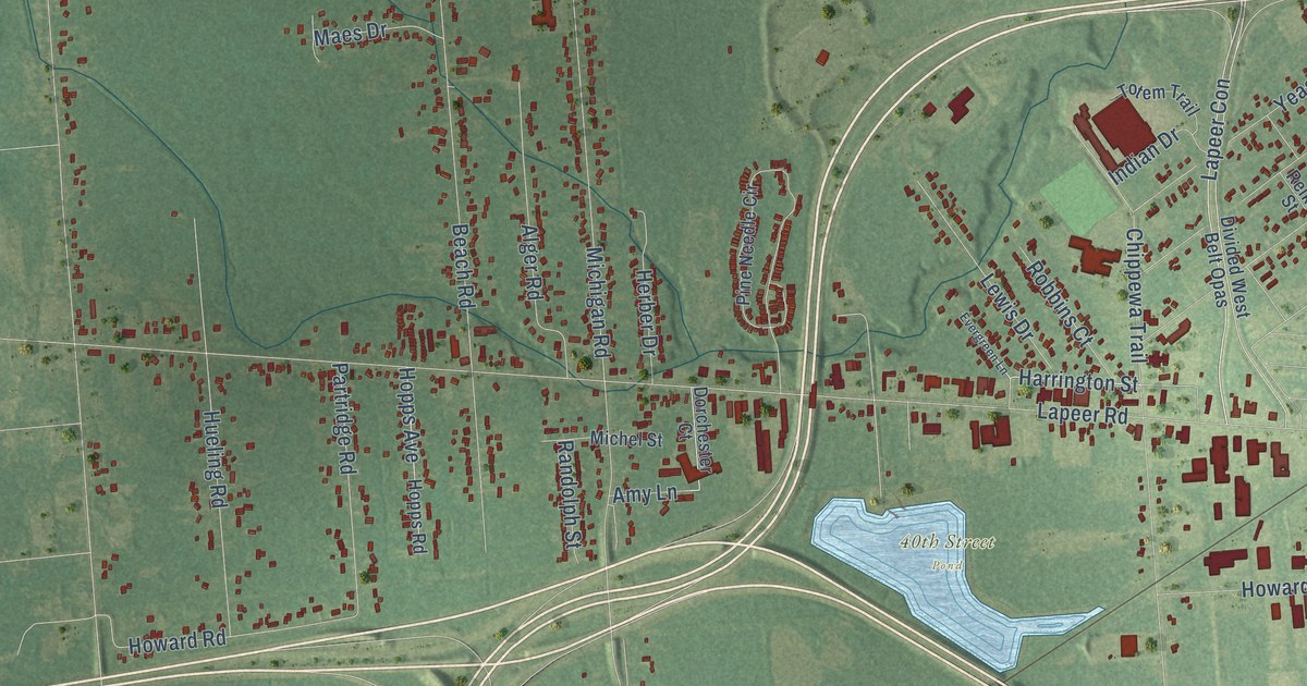 Map of Port Huron Municipality, Michigan in 2026