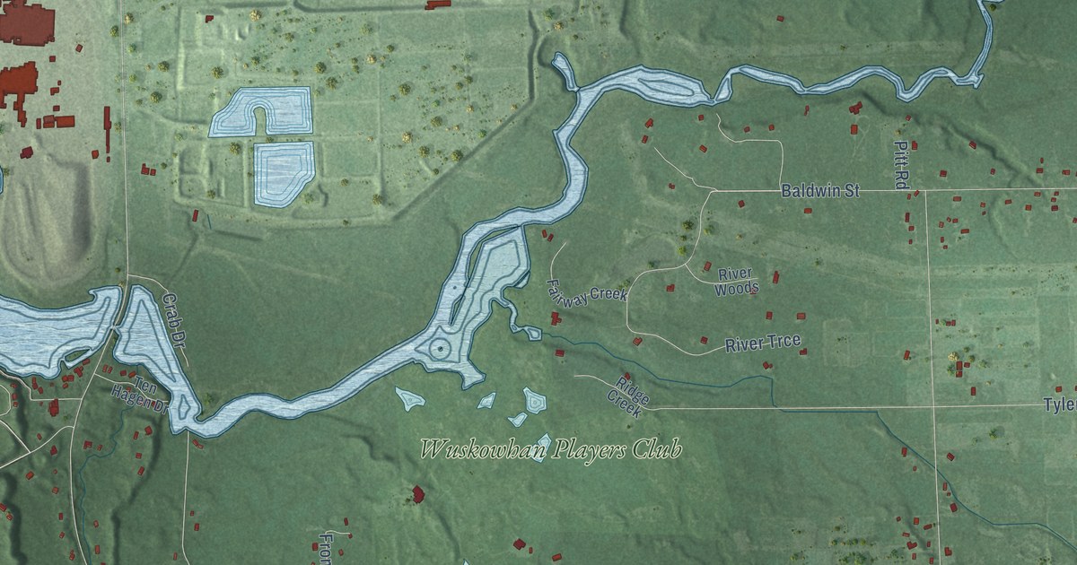 Map of Port Sheldon, Michigan in 2026