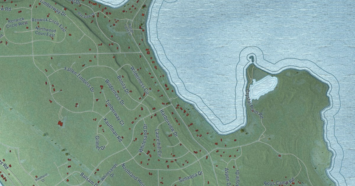 Map of Presque Isle Harbor, Michigan in 2026