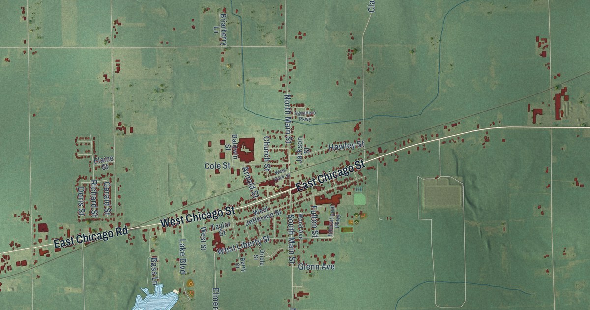 Map of Quincy Municipality, Branch County, Michigan in 2026