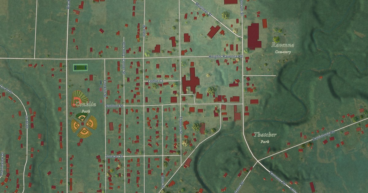 Map of Ravenna Village, Michigan in 2026