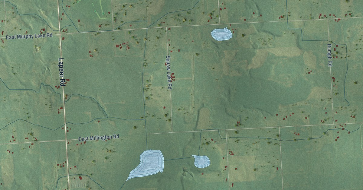 Map of Rich, Michigan in 2026
