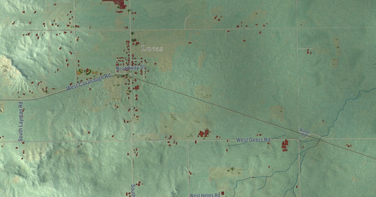 Map of Richland, Missaukee County, Michigan in 2026