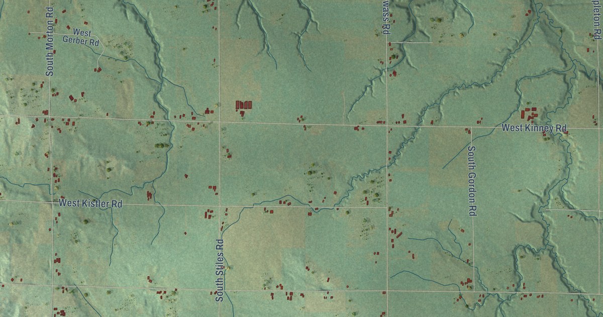 Map of Riverton, Michigan in 2026