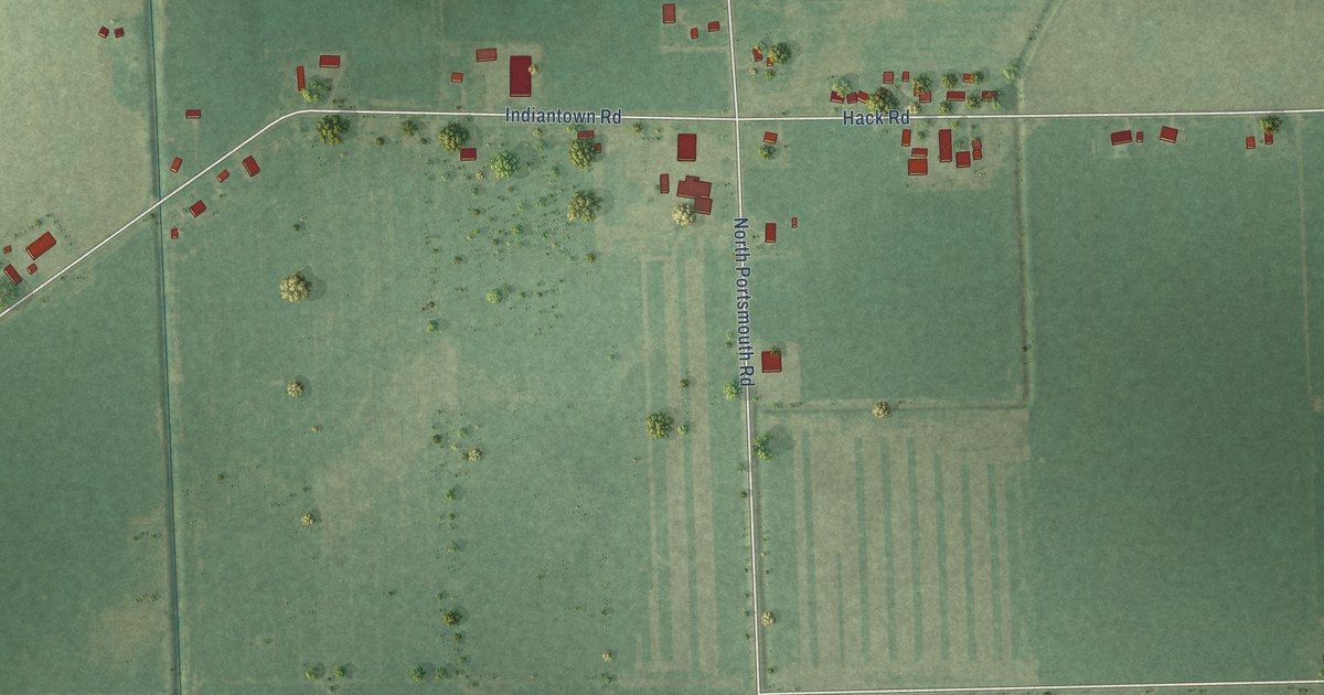 Map of Robin Glen-Indiantown, Michigan in 2026