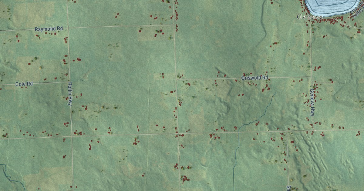 Map of Rollin, Michigan in 2026