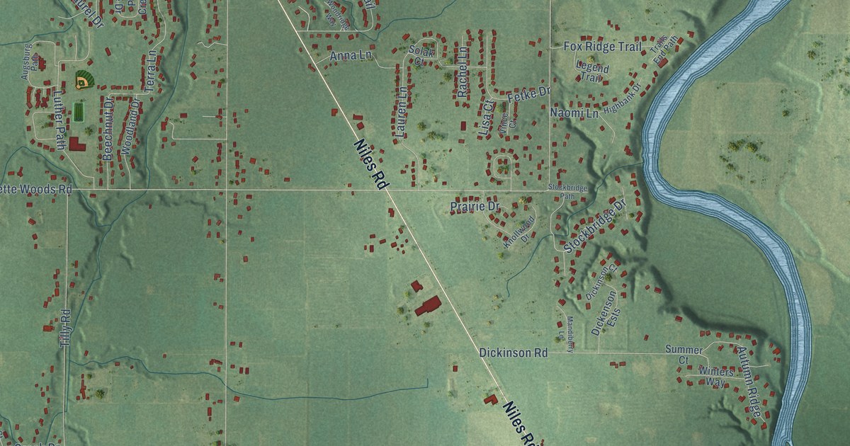Map of Royalton, Michigan in 2026