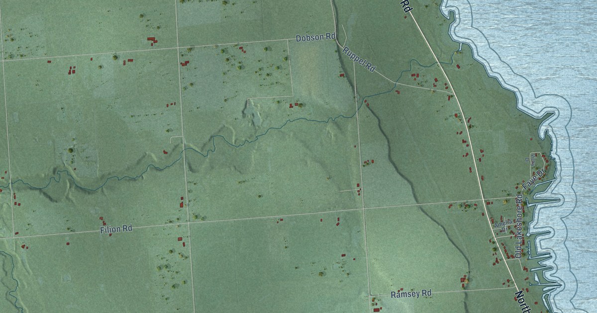 Map of Rubicon, Michigan in 2026