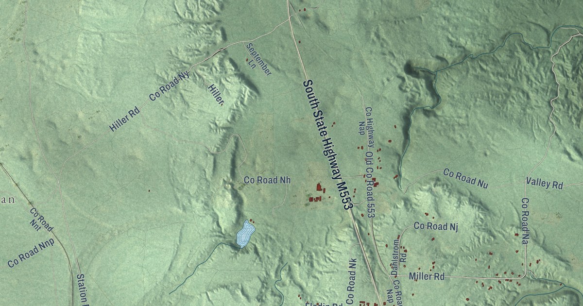 Map of Sands, Michigan in 2026