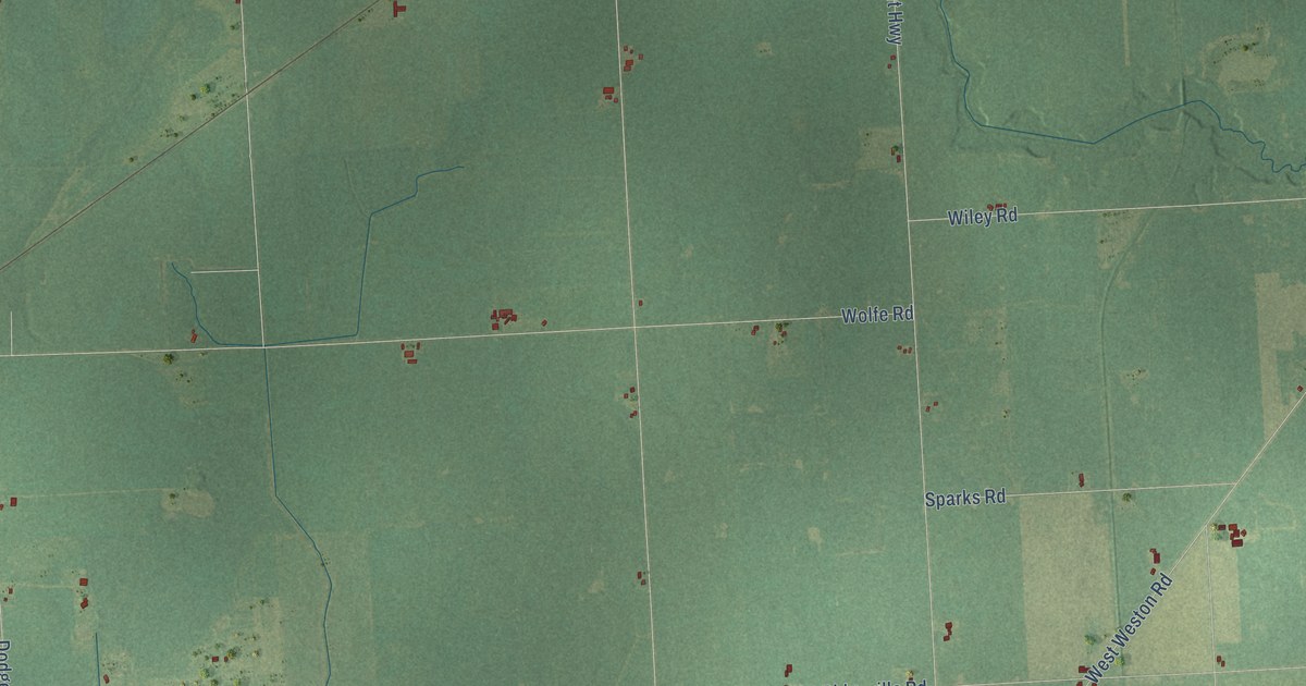 Map of Seneca, Michigan in 2026