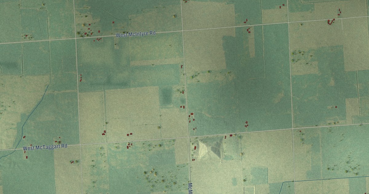 Map of Sheridan, Huron County, Michigan in 2026