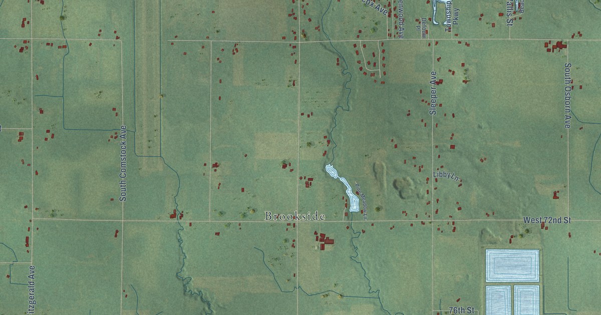 Map of Sheridan, Newaygo County, Michigan in 2026