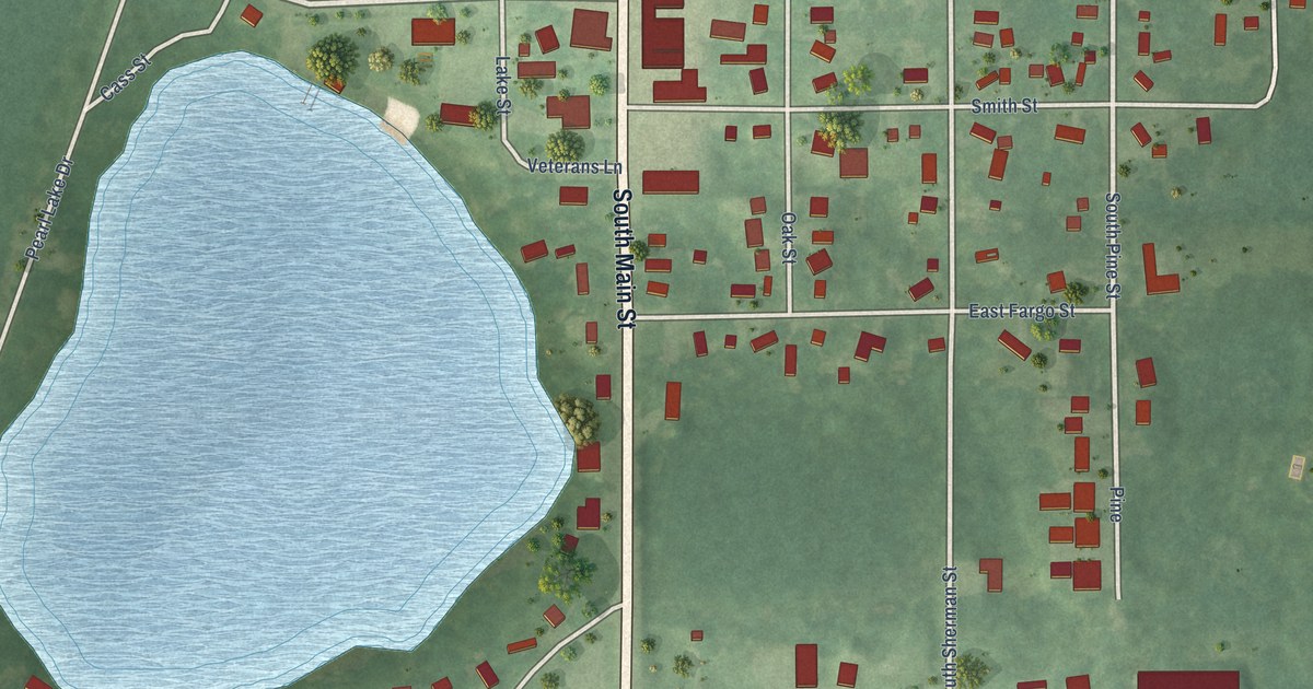 Map of Sheridan, Montcalm County, Michigan in 2026